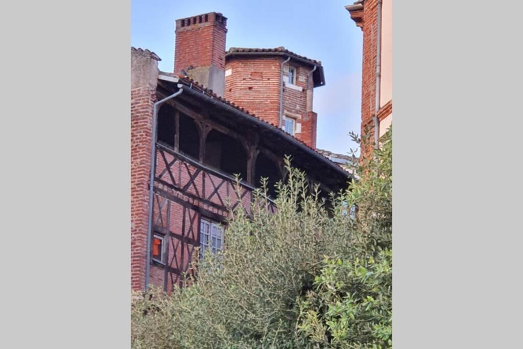 Appartement Exceptionnel 4 Etoiles Hyper Centre Albi 65 M2 Au 4Eme Etage Sans Ascenseur Avec Une Tour Du 12Eme Siecle Luaran gambar